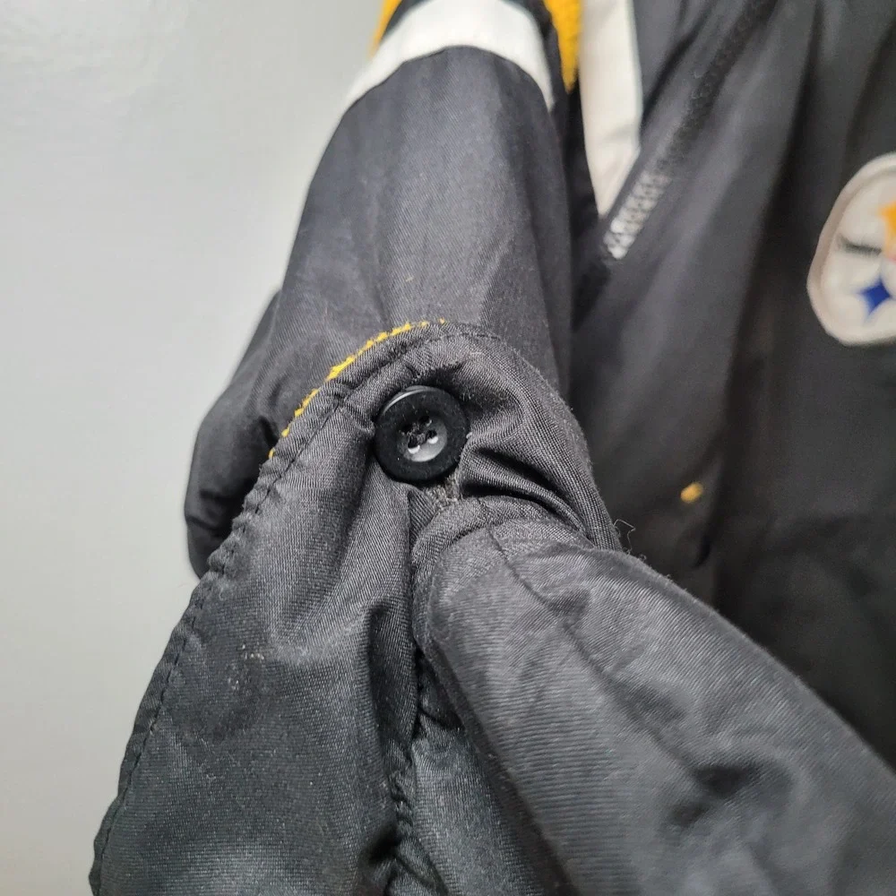 Pittsburgh Steelers NFL Reversible Fleece Snow Suit 6-9‎ Months Black Yellow